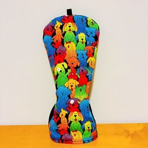 Golf Hybrid Head Cover Dog Lovers Handmade By Shizu